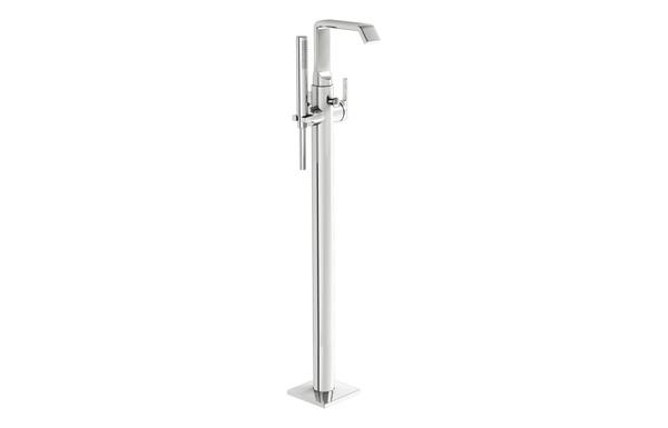 VitrA Suit Floor Standing Bath/Shower Mixer - Chrome